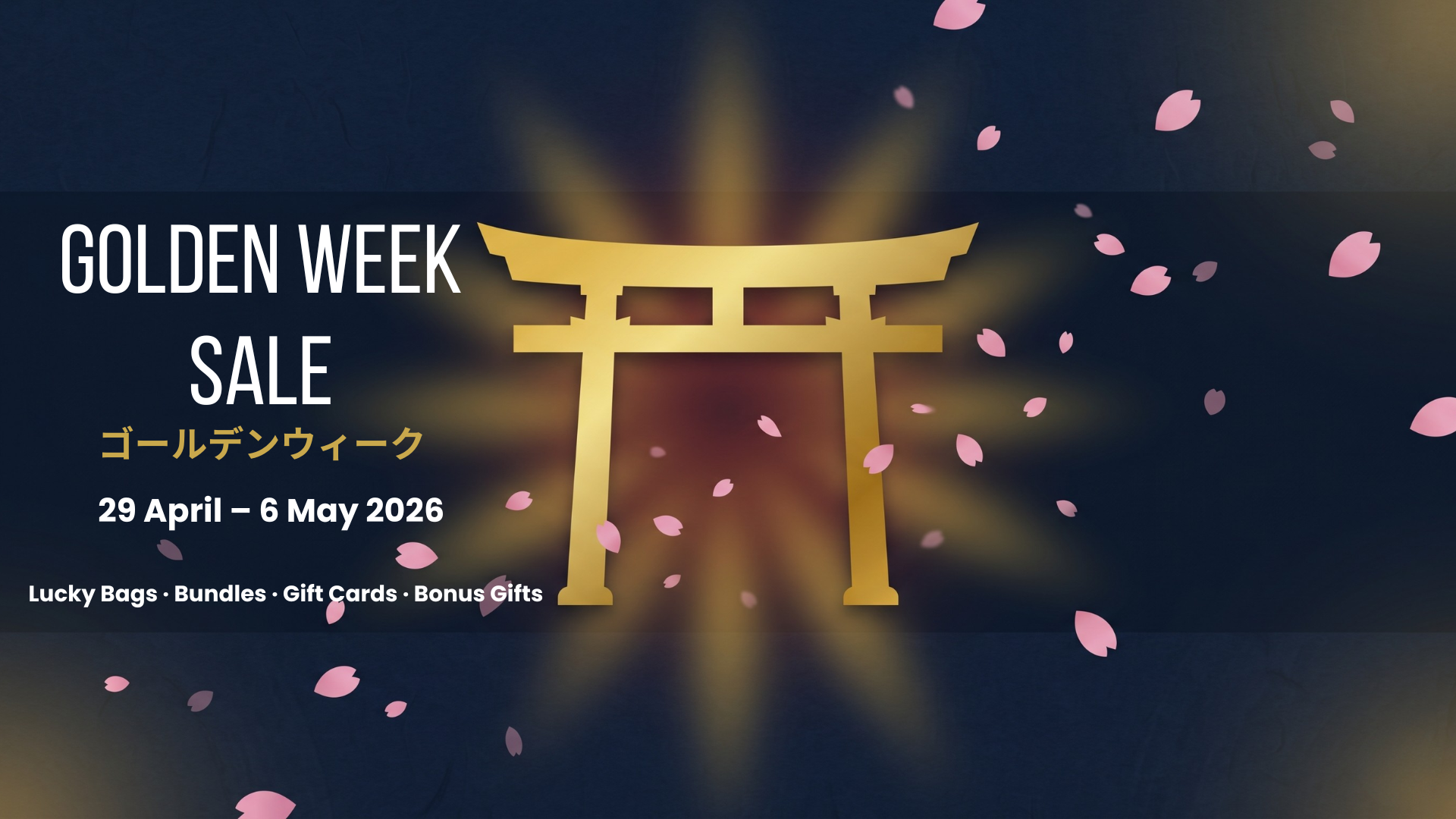 Golden Week Sale 2026