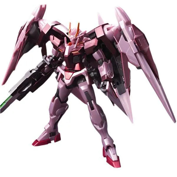 Bandai 1/144 HG Trans-Am Raiser Gloss Injected Front on pose 