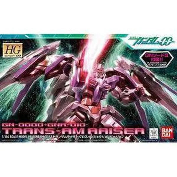 Bandai 1/144 HG Trans-Am Raiser Gloss Injected Package art