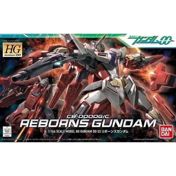 Gundam Express Australia Bandai 1/144 HG 00 Reborns Gundam  package art