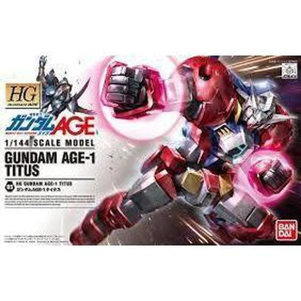 Bandai 1/144 HG Gundam Age-1 Titus package art