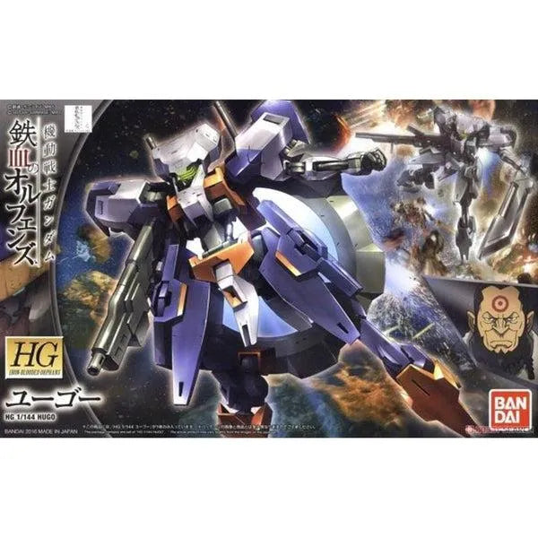 Bandai 1/144 HG IBO Hugo package art