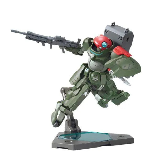 Bandai 1/144 HGBD Grimoire Red Beret action pose 1