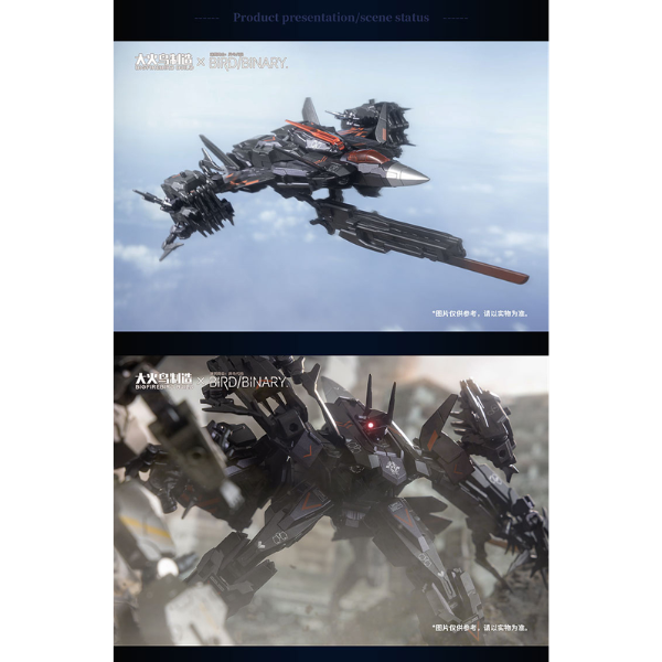 Gundam Express Australia BIGFIREBIRD BUILD BIRD/BINARY Phantom Kalavinka Alloy Action Figure more details 4