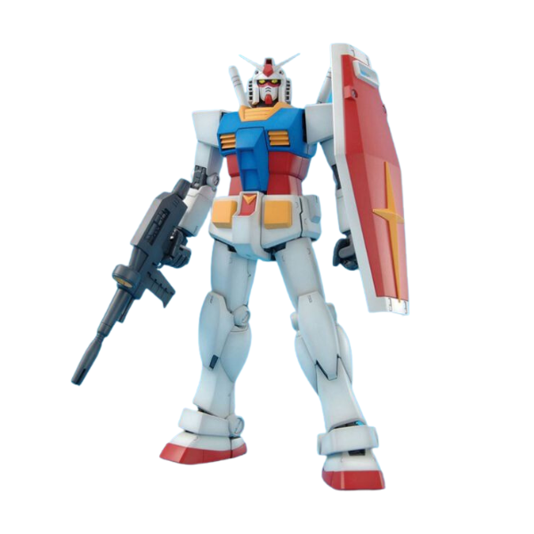 Gundam Express Australia Bandai 1/100 MG Gundam RX-78_2 Ver 2.0 action pose front