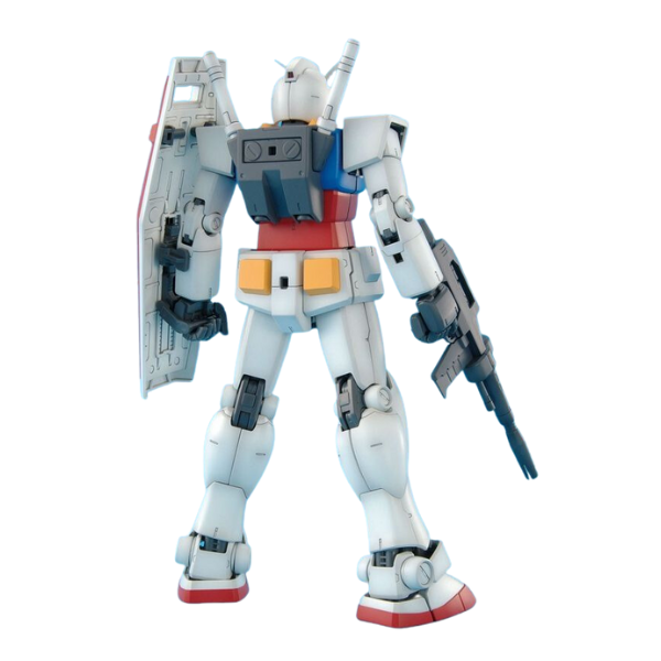 Gundam Express Australia Bandai 1/100 MG Gundam RX-78_2 Ver 2.0 back action pose