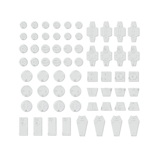 Gundam Express Australia Bandai 1/144 30MM Customize Material (Decoration Parts 1 White) decoration parts