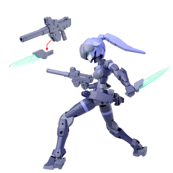 Bandai 1/144 30MM EXM-H15B Acerby (Type-B) attack