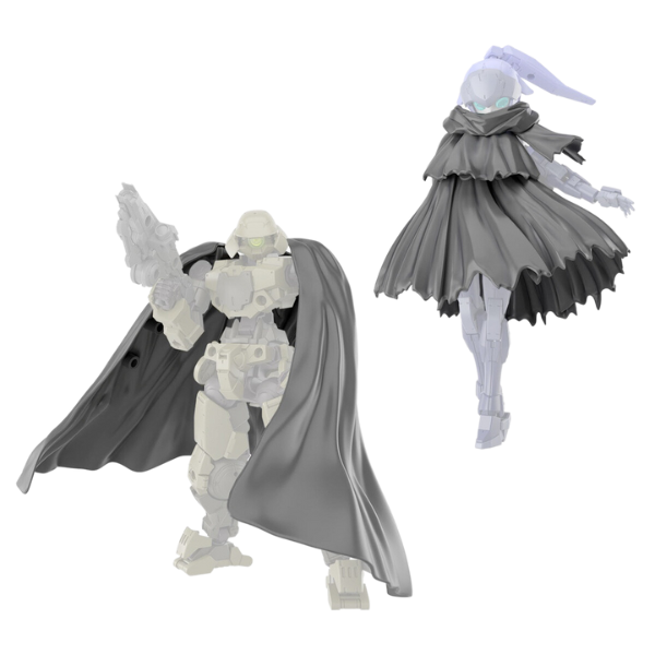 Gundam Express Australia Bandai 1/144 30MM Option Parts Set 14 (Multi Cloth) gundam and type B wearing