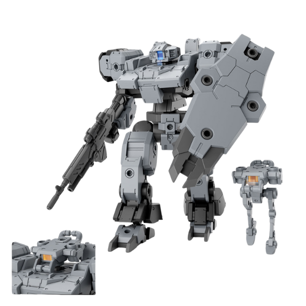 Gundam Express Australia Bandai 1/144 30MM eEXM-9 Vaskyrot (Gray) action pose 3