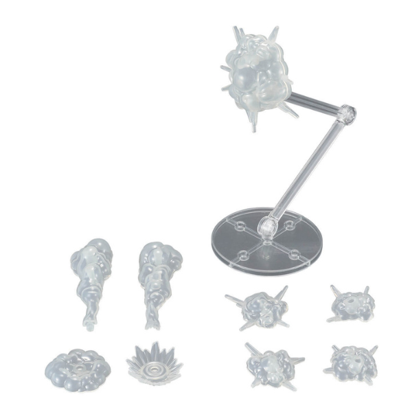 Gundam Express Australia Bandai 1/144 Customise Effect (Burst Image Ver. Grey) effect parts