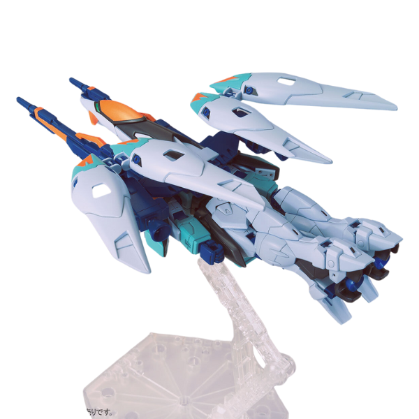 Gundam Express Australia Bandai 1/144 HG GB Wing Gundam Sky Zero  transformed view on back