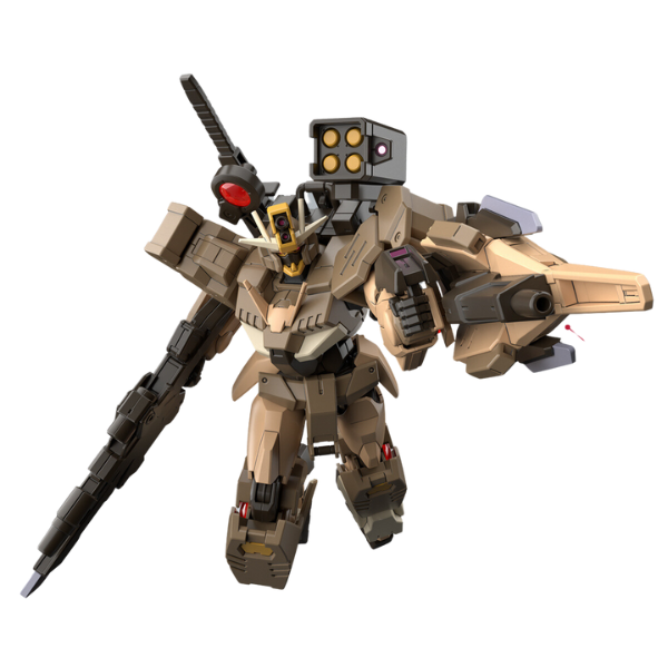 Gundam Express Australia Bandai 1/144 HG Gundam 00 Command Qan[T] (Desert Type) (Gundam Build Series) action pose 2