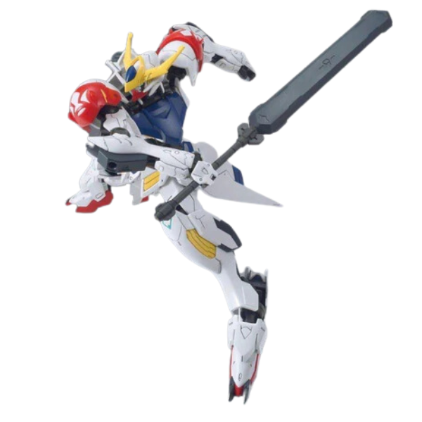 Gundam Express Australia Bandai 1/144 HGIBO Barbatos Lupus front view with mace 