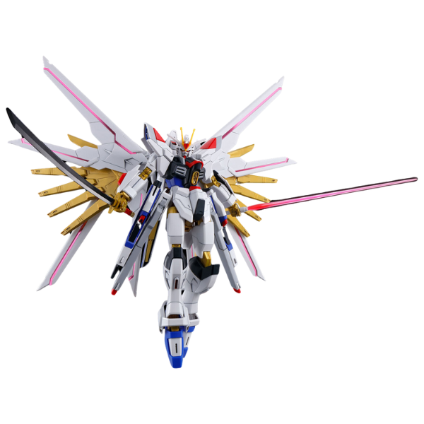 Gundam Express Australia Bandai 1/144 HG Mighty Strike Freedom Gundam (Gundam SEED Freedom) with beam sabers