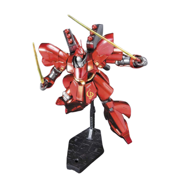 Gundam Express Australia Bandai 1/144 HGUC MSN-04 Sazabi Metallic Coating Ver action pose 3