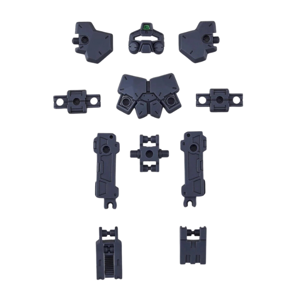 Gundam Express Australia Bandai 1/144 NG 30MM eEXM-21 Option Armour Base Attack for Rabiot (Dark Grey) parts