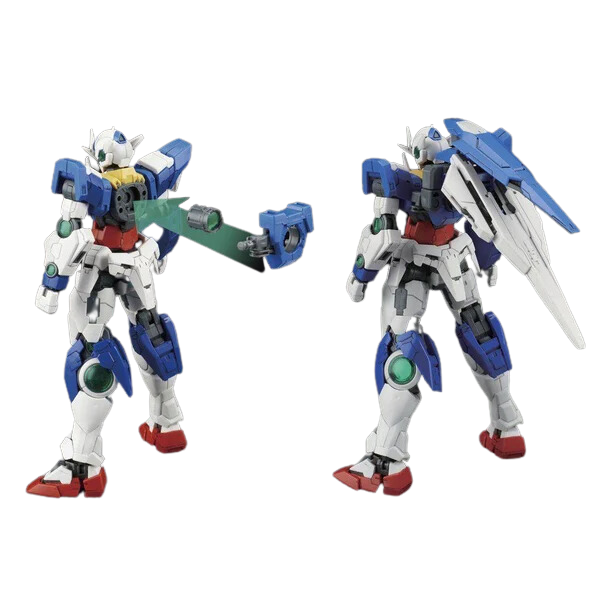 Gundam Express Australia Bandai 1/144 RG 00 Qan[T] Celestial Being Mobile suit GNT-0000 connection to back of shield