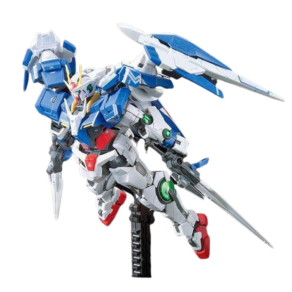 Gundam Express Australia Bandai 1/144 RG GN-0000 + GNR-010 00 Raiser  action pose 2