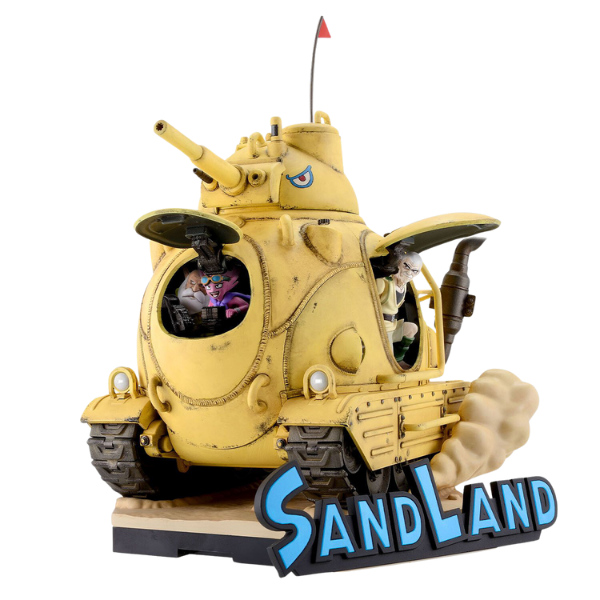 Gundam Express Australia Bandai 1/35 SAND LAND Royal Army Tank Corps No. 104  view on front