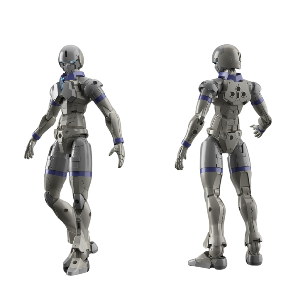 Gundam Express Australia Bandai 30MF Liber Knight  front and rear view