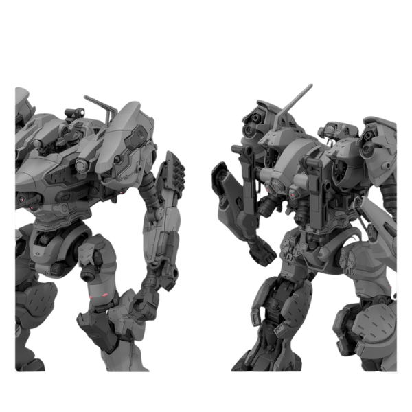 Gundam Express Australia Bandai 30MM Armored Core VI Fires of Rubicon RaD CC-2000 Orbiter back and front view