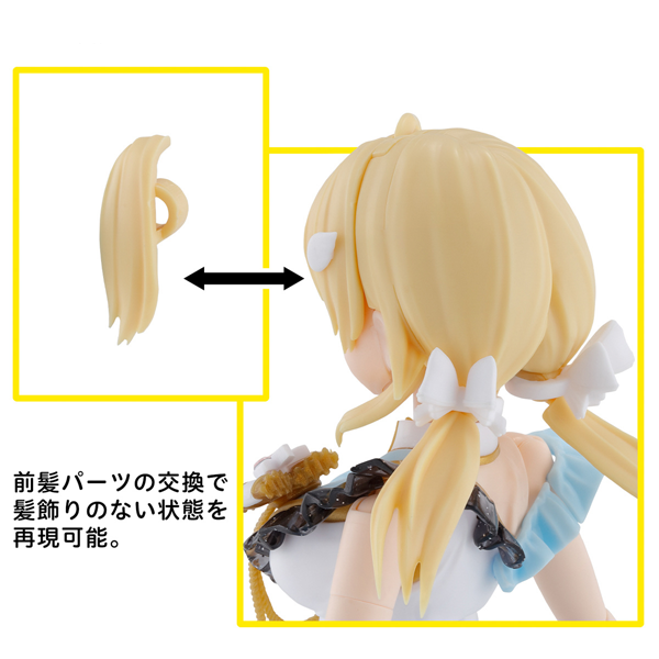 Gundam Express Australia Bandai 30MS Option Hair Style & Face Parts Set (Kazano Hiori / Hachimiya Meguru) hair details 2