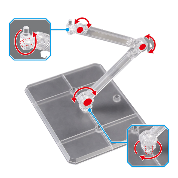 Gundam Express Australia Bandai Action Base 7 [Clear Color] details