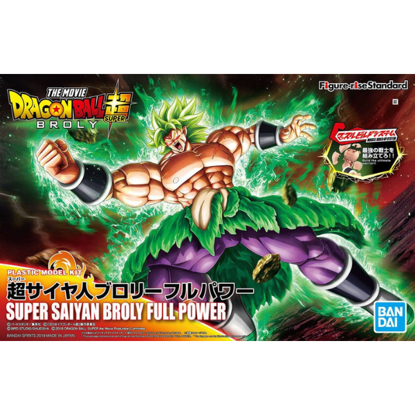 Gundam Express Australia Bandai Figure-rise Standard Super Sayian Broly Full Power package artwork