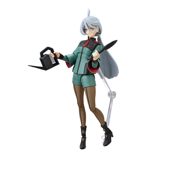 Gundam Express Australia Bandai Figure Rise Standard Miorine Rembran with shovel and watering can 