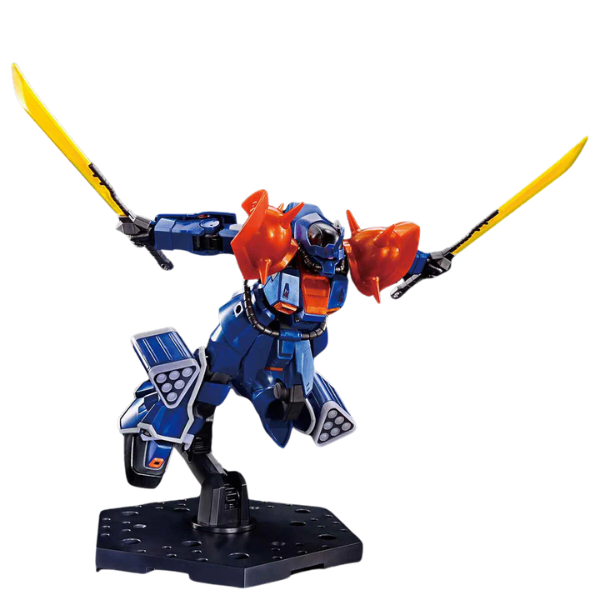 Gundam Express Australia Bandai HG 1/144 Gundam Base Limited Efreet Custom [Metallic Gloss Injection] action pose