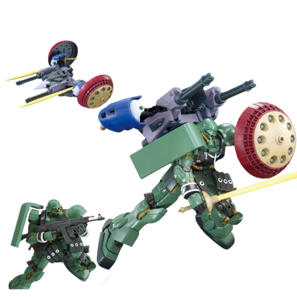 Gundam Express Australia Bandai Option Parts Set Gunpla 06 (Valuable Pod) action poses