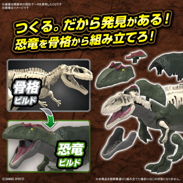 Gundam Express Australia Bandai Plannosaurus Giganotosaurus details