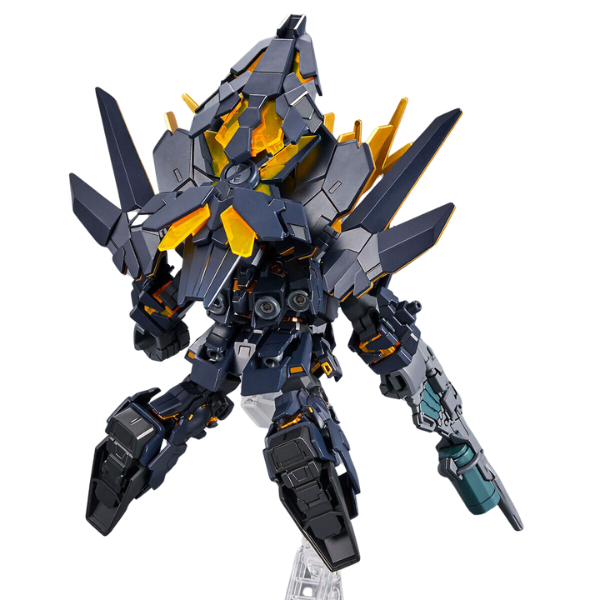 Gundam Express Australia Bandai SDCS Unicorn Gundam 2 Banshee (Destroy Mode) & Banshee Norn Parts Set view on back