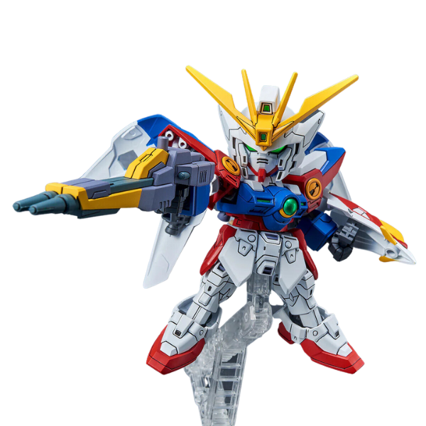 Gundam Express Australia Bandai SD EX018 WING GUNDAM ZERO view on front 3