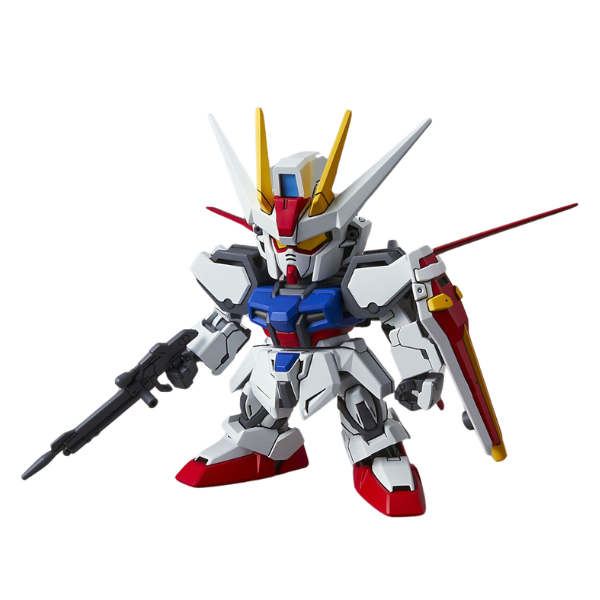Gundam Express Australia Bandai SD Gundam EX Standard Aile Strike Gundam view on artwork