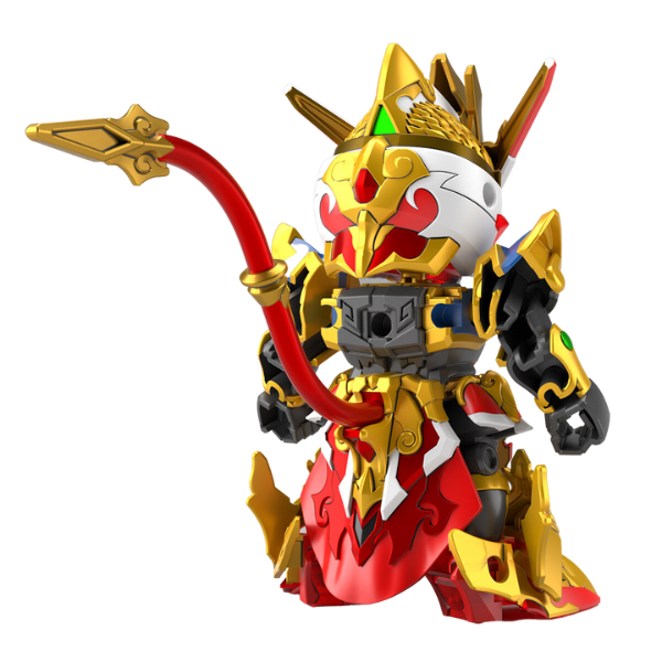 Gundam Express Australia Bandai SDW HEROES Goku Impulse Gundam & Sanzang Strike Freedom Gundam Set sanzang action pose back
