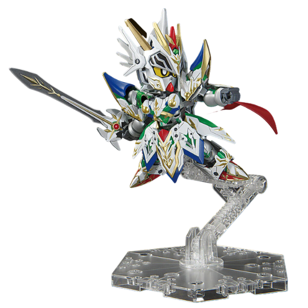 Gundam Express Australia Bandai SDW Heroes 21 Knight Strike Gundam action pose in stand