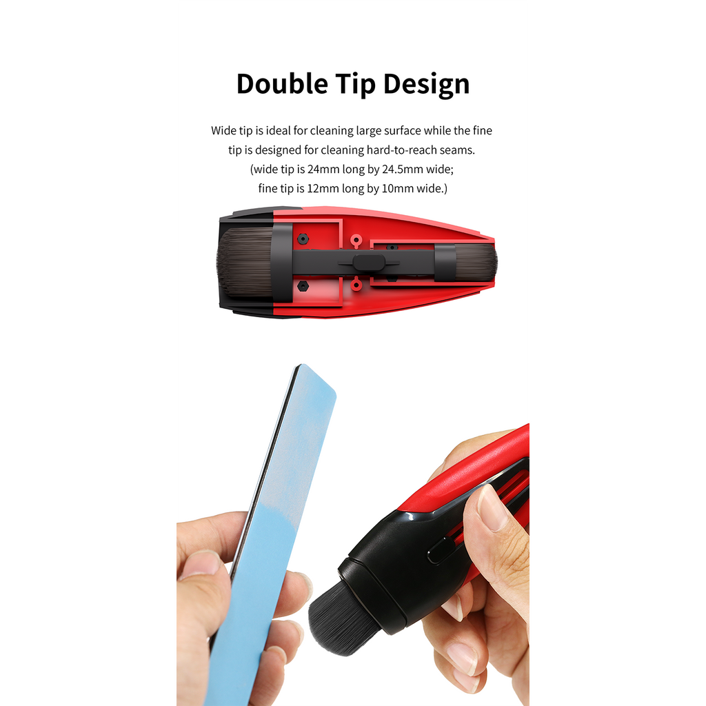 Gundam Express Australia Dspiae Retractable Dust Brush double brush head design