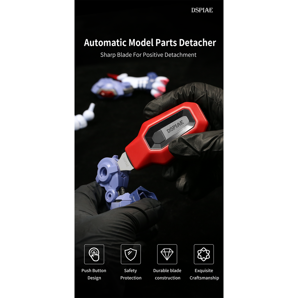 Dspiae Parts Separator with Retracting Blade makes separating parts a breeze