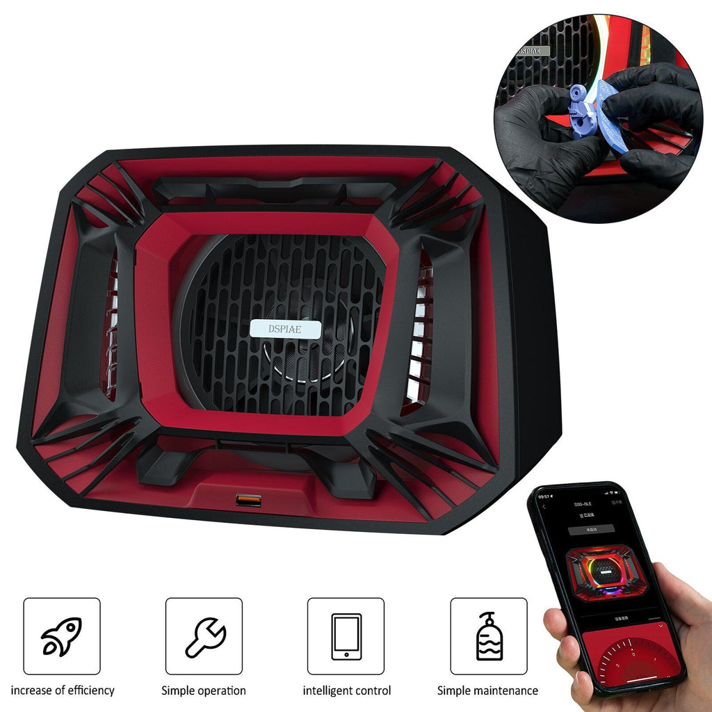 Dspiae T1 Sanding Dust Collector download the Dspiae Hub app