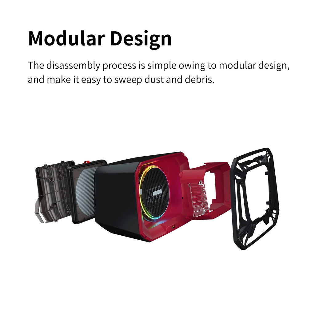 Dspiae T1 Sanding Dust Collector modular design makes cleaning a breeze