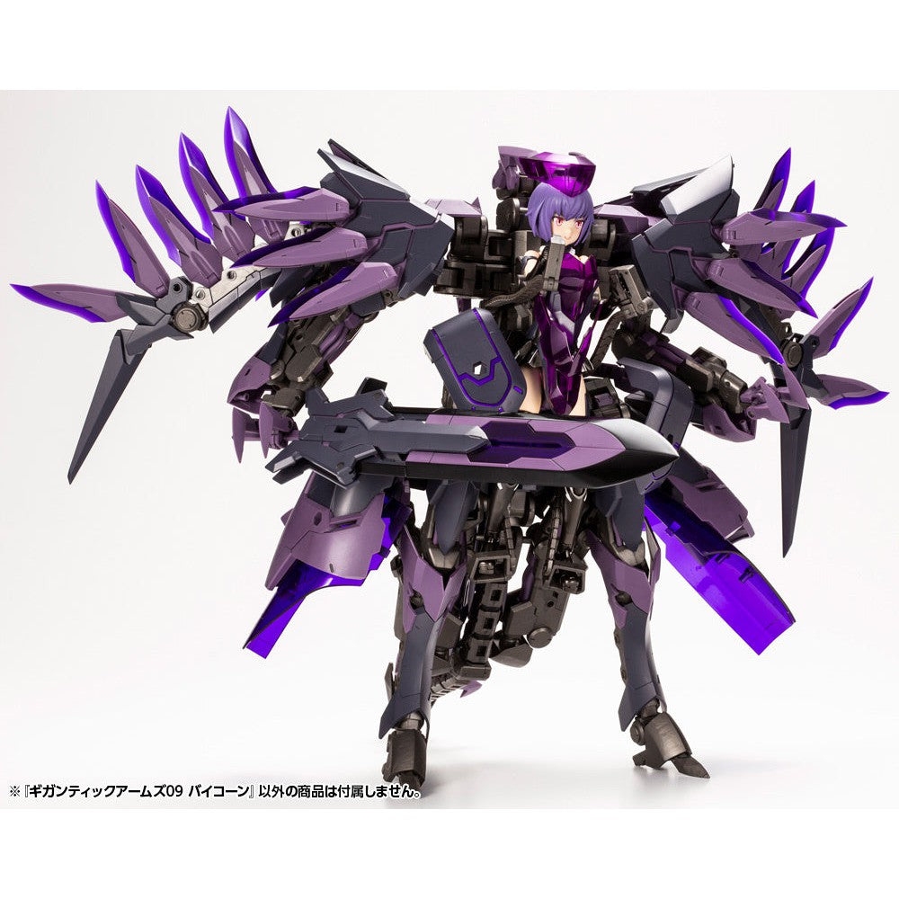GEA Kotobukiya M.S.G GA09 Bicorn with frame arm girls and Dark Bird