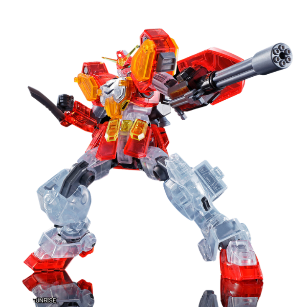 Gundam Express Australia Gundam Base Limited 1/144 HG XXXG-01H Gundam Heavyarms (Clear Colour) front view