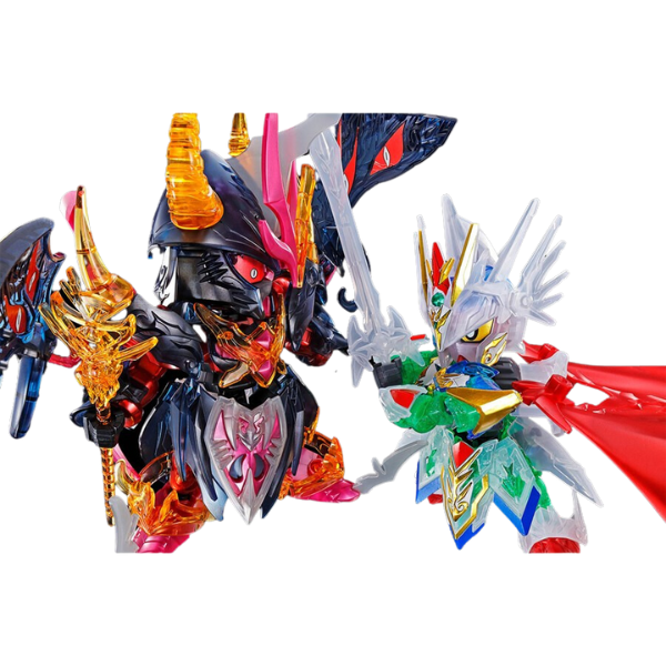 Gundam Express Australia Gundam Base Limited SDW Heroes Legend of Dragon Night (Clear colour set III) Warlock Aegis Gundam  and Knight Strike