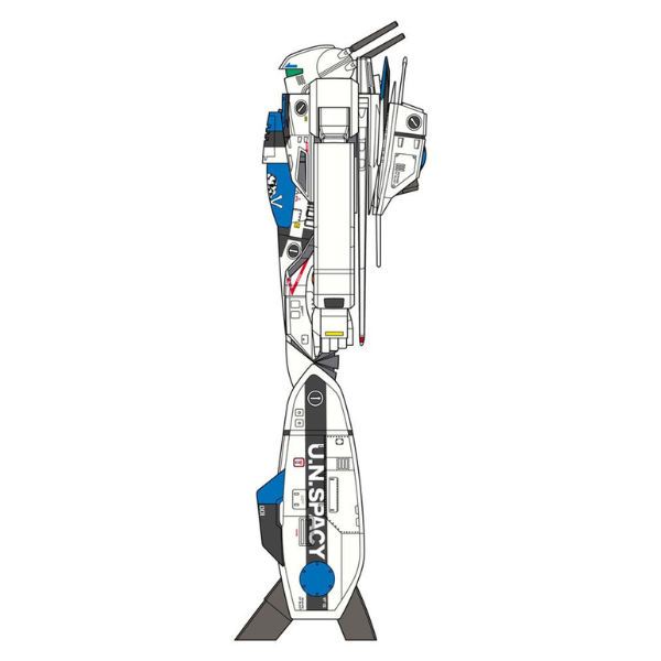 Hasegawa 1/72 VF-1S Battroid Valkyrie Max sideview details