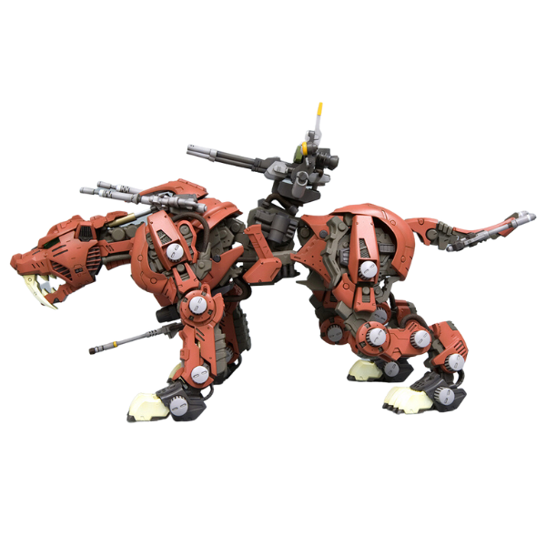 Kotobukiya 1/72 Zoids: EZ-016 Saber Tiger Marking Plus Ver. (Reissue) view on sides