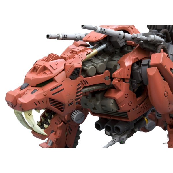 Kotobukiya 1/72 Zoids: EZ-016 Saber Tiger Marking Plus Ver. (Reissue) focus details