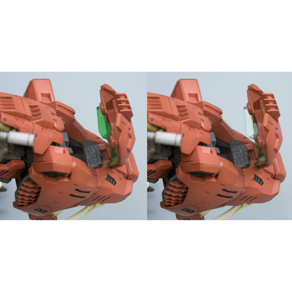 Kotobukiya 1/72 Zoids: EZ-016 Saber Tiger Marking Plus Ver. (Reissue) focus details 2