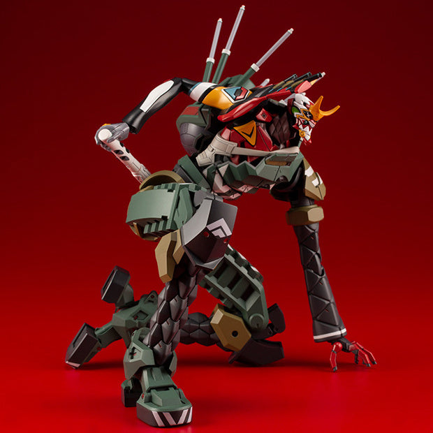Gundam Express Australia Kotobukiya 1/400 Evangelion Production Model - New 02 Alpha JA-02 side on kneeling pose